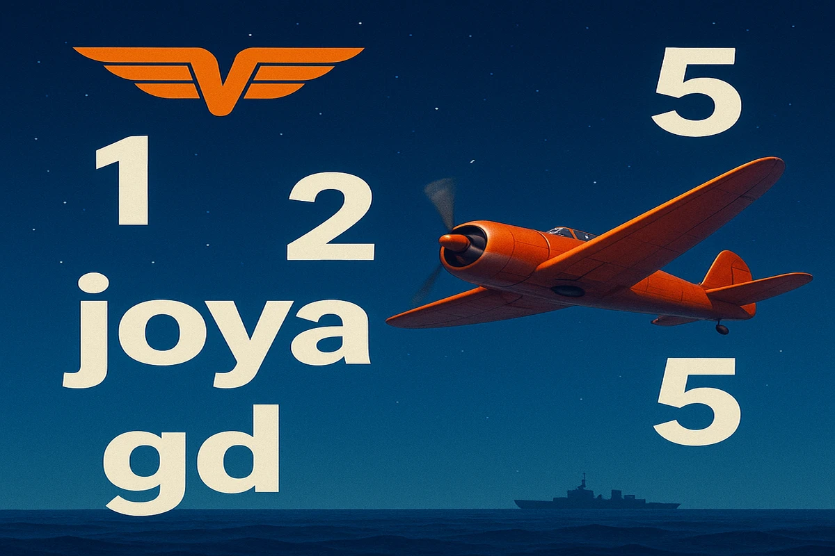Avia Masters লোগোসহ এবং বহু গুণনের সঙ্গে লাল রঙের একটি বিমান জাহাজগুলোর ওপর উড়ছে; BGaming-এর একটি ভাইরাল গেম joya9-এ জনপ্রিয়তা লাভ করেছে